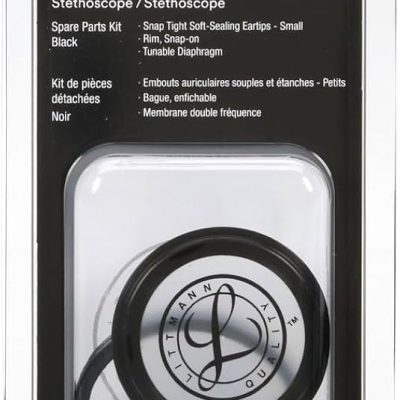 KIT DE PIEZAS PARA ESTETOSCOPIO MASTER CARDIOLOGY COLOR NEGRO