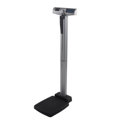 BALANZA DIGITAL DE COLUMNA, CON TALLÍMETRO INCORPORADO