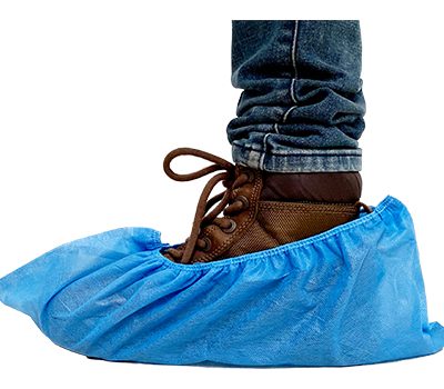 Cobertor de Zapatos Azules Doble Elastico