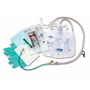 BANDEJA DE CATETERIZACIÓN VESICAL CON SONDA SILVER TOUCH DE 16FR