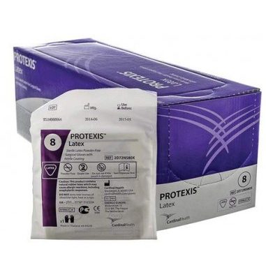 GUANTE QUIRURGICO DE LATEX LIBRE DE POLVO